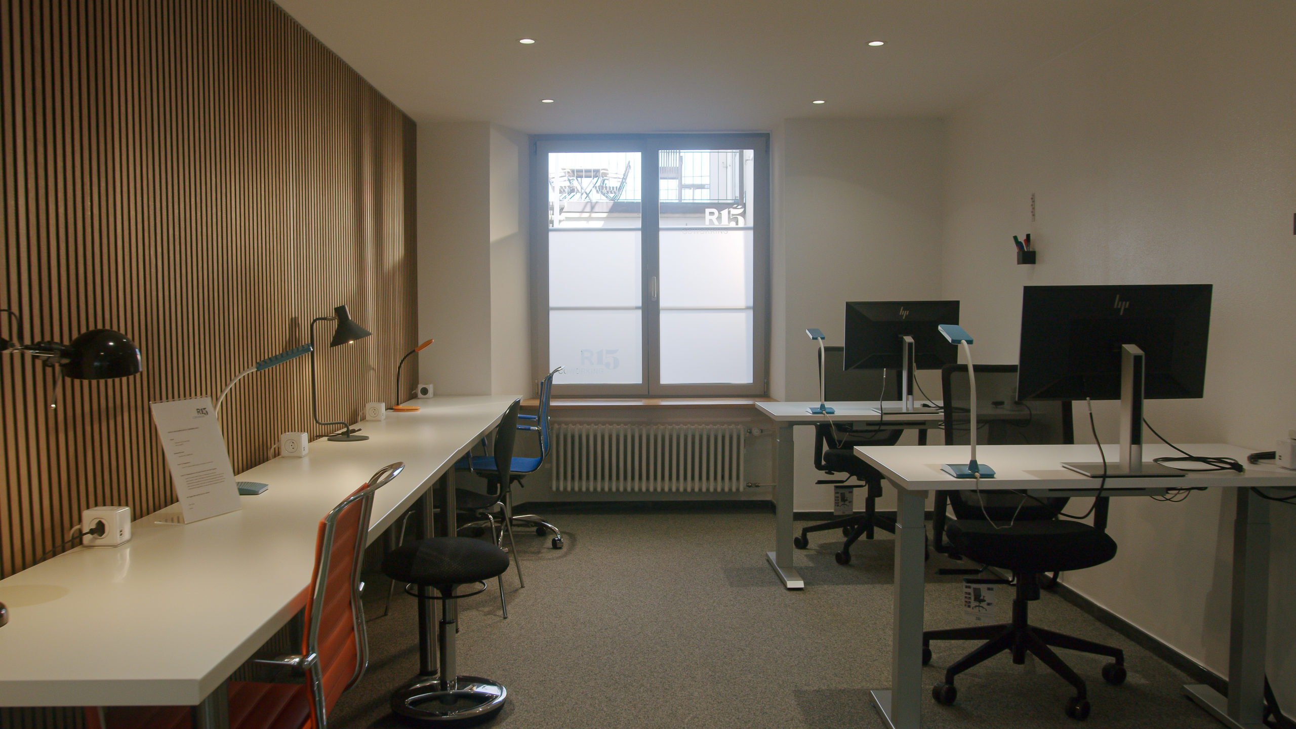 Coworking Space mit Fix und Flex Desks
